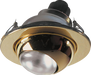 Knightsbridge ME05B MAINS 240V Eyeball (R63) - Brass Recessed Spot Lights Knightsbridge - Sparks Warehouse