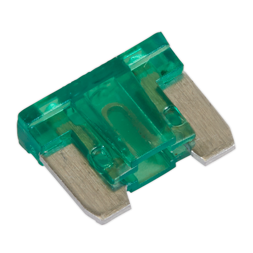 Sealey - MIBF30 Automotive MICRO Blade Fuse 30A - Pack of 50 Consumables Sealey - Sparks Warehouse