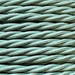 1.5mm Core Decorative Braided Fabric Flex  - 1 Metre Length  - MINT TWIST