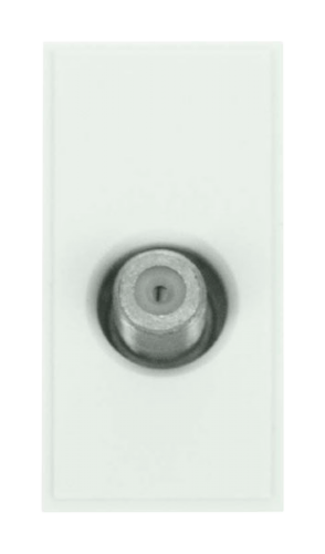 Scolmore MM405WH - Single Female Satellite - Polar White New Media Scolmore - Sparks Warehouse