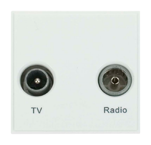 Scolmore MM420WH - Diplexed TV And Radio - Polar White New Media Scolmore - Sparks Warehouse