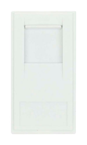 Scolmore MM480WH - RJ45 Cat-5e Outlet - Polar White New Media Scolmore - Sparks Warehouse