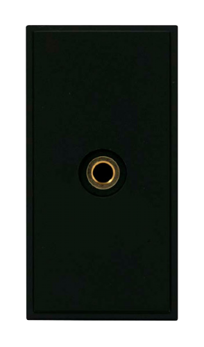 Scolmore MM496BK - 3.5mm Audio Jack Module With Fly-Lead - Black New Media Scolmore - Sparks Warehouse