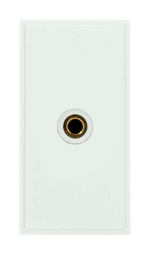 Scolmore MM496WH - 3.5mm Audio Jack Module With Fly-Lead - White New Media Scolmore - Sparks Warehouse