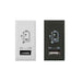 Scolmore MM515 - USB Outlet - Black and White Fronts Supplied New Media Scolmore - Sparks Warehouse