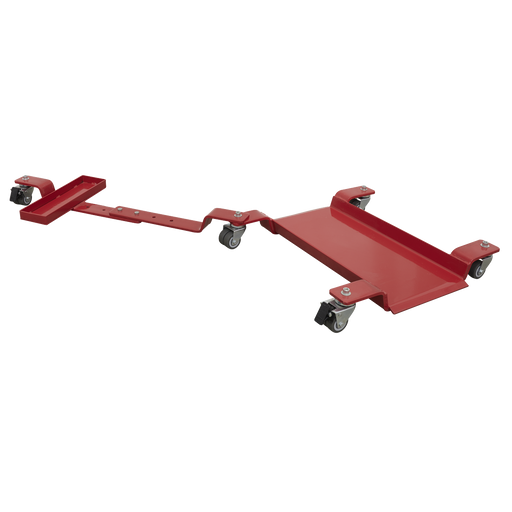 Sealey - MS0630 Motorcycle Dolly Rear Wheel - Side Stand Type Motorcycle Tools Sealey - Sparks Warehouse