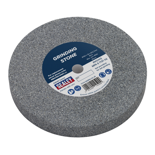Sealey - NBG150/GWC Grinding Stone Ø150 x 16mm Ø13mm Bore A36Q Coarse Consumables Sealey - Sparks Warehouse