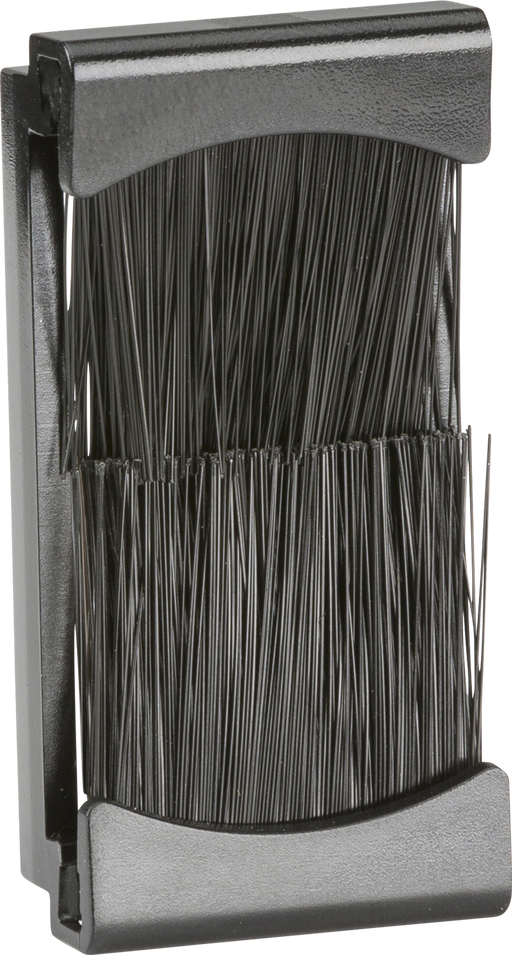 Knightsbridge NETBR1G Brush Flex and Cable Outlet Module (25 x 50mm) Modules Knightsbridge - Sparks Warehouse