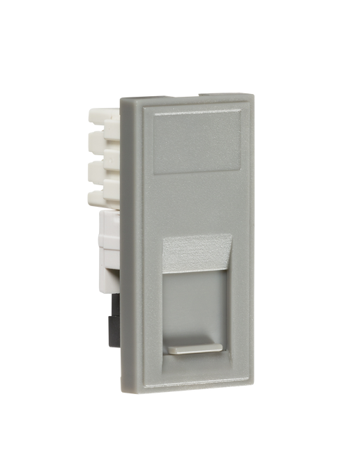 Knightsbridge NETRJ11GY RJ11 Outlet Module 25 x 50mm (IDC) - Grey ML Knightsbridge - Sparks Warehouse