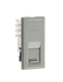 Knightsbridge NETRJ11GY RJ11 Outlet Module 25 x 50mm (IDC) - Grey ML Knightsbridge - Sparks Warehouse