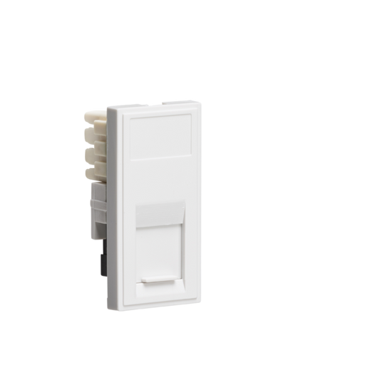 Knightsbridge NETRJ11WH Modular RJ11 Outlet - White Faceplate Knightsbridge - Sparks Warehouse