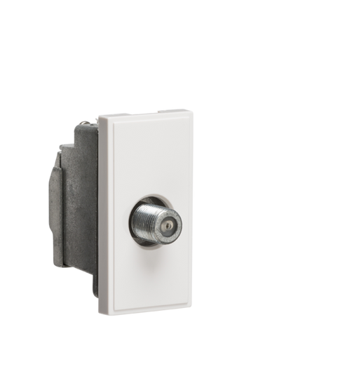 Knightsbridge NETSATSWH Modular Screened SAT TV  Outlet - White Screened Modules Knightsbridge - Sparks Warehouse