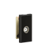 Knightsbridge NETTVBK TV/FM Female Co-Axial Socket Module - Black Modules Knightsbridge - Sparks Warehouse