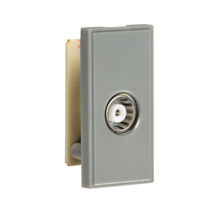 Knightsbridge NETTVGY TV/FM Female Co-Axial Socket Module - Grey Modules Knightsbridge - Sparks Warehouse