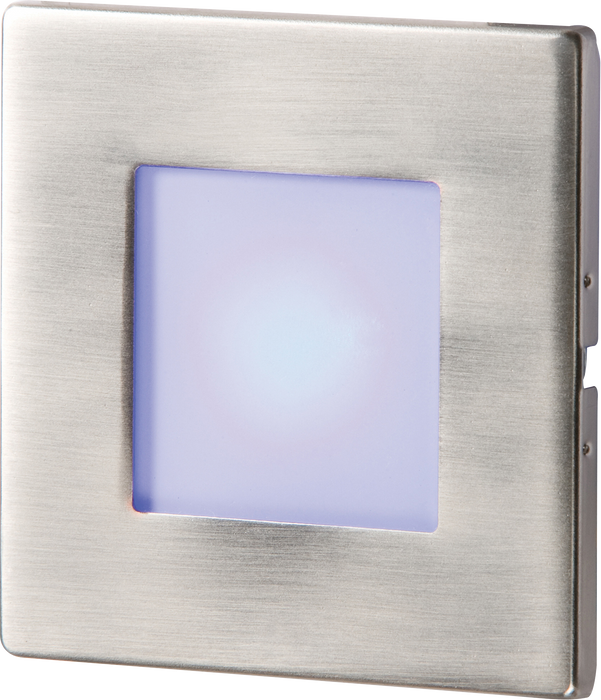 Knightsbridge NH023B S/S Recessed LED Wall Light - Single BLUE LED Lighting Knightsbridge - Sparks Warehouse