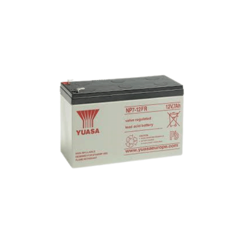 YUASA - NP7-12FR YUASA BATTERY 12V 7AH FLAME RET VRLA