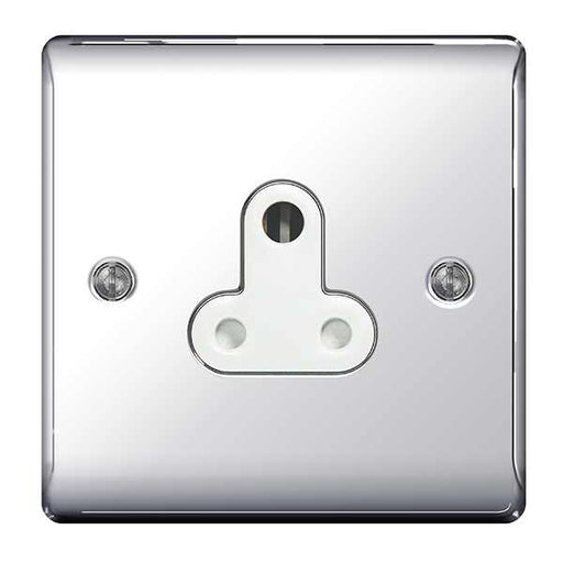 BG Nexus NPC29W Polished Chrome 5A 1G Unswitched Socket - BG - sparks-warehouse