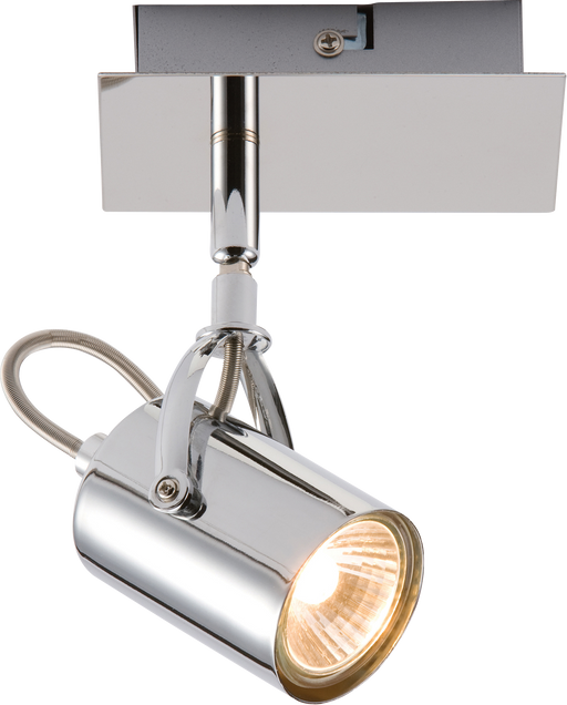 Knightsbridge NSP1C 230V GU10 Single Chrome Spotlight Interior Spot Lights Knightsbridge - Sparks Warehouse