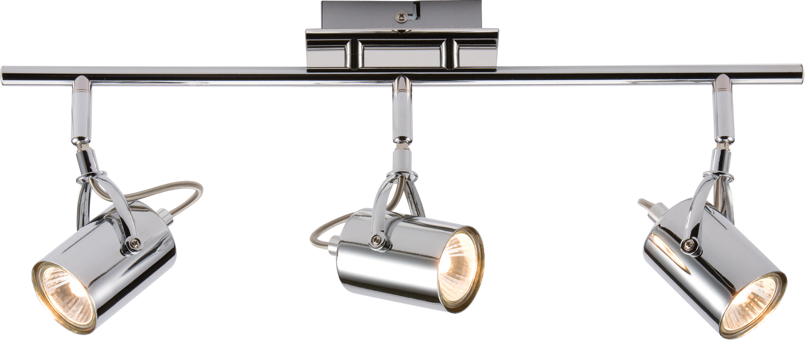Knightsbridge NSP3C 230V GU10 Triple bar Spotlight - Chrome ML Knightsbridge - Sparks Warehouse