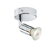 Knightsbridge NSPGU1C 230V GU10 Single SpotLight - Chrome Interior Spot Lights Knightsbridge - Sparks Warehouse