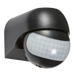 Knightsbridge OS0014B IP44 180° mini PIR Sensor - Black PIR Sensor Knightsbridge - Sparks Warehouse