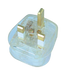 Scolmore PA340TR - 13A Transparent Plug Top (13A Fused) Fast Fit - Clear Essentials Scolmore - Sparks Warehouse