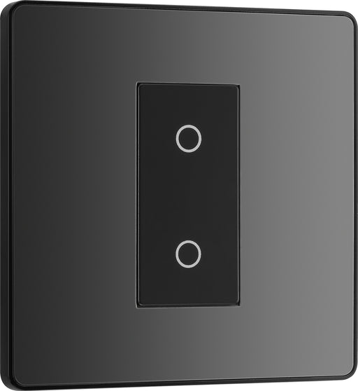 BG Evolve - PCDBCTDM1B - Black Chrome (Black) 200W Single Touch Dimmer Switch, 2-Way Master BG - Evolve - Screwless Black Nickel BG - Sparks Warehouse