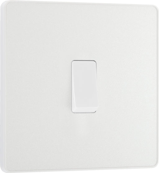 BG Evolve - PCDCL13W - Pearlescent White (White) Single Intermediate Light Switch, 20A 16AX BG - Evolve - Screwless Pearl White BG - Sparks Warehouse