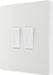 BG Evolve - PCDCL42W - Pearlescent White (White) Double Light Switch, 20A 16AX, 2 Way BG - Evolve - Screwless Pearl White BG - Sparks Warehouse