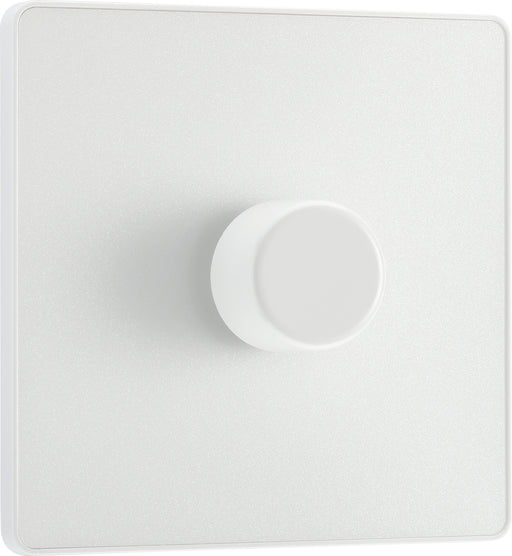 BG Evolve - PCDCL81W - Pearlescent White (White) Trailing Edge LED 200W Single Dimmer Switch, 2-Way Push On/Off BG - Evolve - Screwless Pearl White BG - Sparks Warehouse