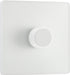BG Evolve - PCDCL81W - Pearlescent White (White) Trailing Edge LED 200W Single Dimmer Switch, 2-Way Push On/Off BG - Evolve - Screwless Pearl White BG - Sparks Warehouse