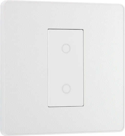 BG Evolve - PCDCLTDM1W - Pearlescent White (White) 200W Single Touch Dimmer Switch, 2-Way Master BG - Evolve - Screwless Pearl White BG - Sparks Warehouse