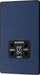 BG Evolve - PCDDB20B - Matt Blue (Black) Dual Voltage Shaver Socket 115/240V BG - Evolve - Screwless Matt Blue BG - Sparks Warehouse