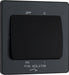 BG Evolve - PCDMG15B - Matt Grey (Black) Fan Isolator Switch, 10A Triple Pole BG - Evolve - Screwless Matt Grey BG - Sparks Warehouse