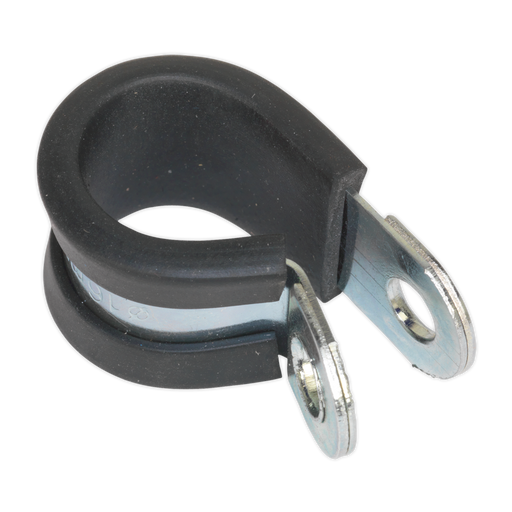 Sealey - PCJ16 P-Clip Rubber Lined Ø16mm Pack of 25 Consumables Sealey - Sparks Warehouse