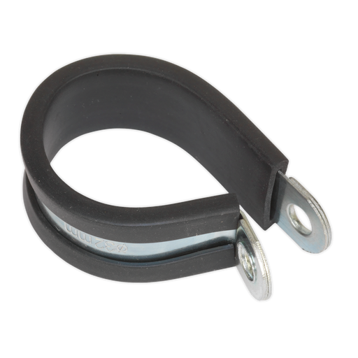 Sealey - PCJ35 P-Clip Rubber Lined Ø35mm Pack of 25 Consumables Sealey - Sparks Warehouse