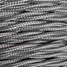 1.5mm Core Decorative Braided Fabric Flex  - 1 Metre Length  - POLY GREY TWIST