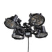 Ruby ZR-37445 1800W 4 Head Parasol Outdoor Heater - IP3X Outdoor Heaters Forum Lighting Solutions - Sparks Warehouse