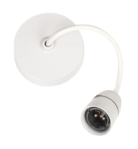 Scolmore PRC031 - 6” T2, BC Ceiling Pendant Set Essentials Scolmore - Sparks Warehouse