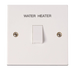 Scolmore PRW040 - 1 Gang 20A DP Water Heater Switch Polar Accessories Scolmore - Sparks Warehouse