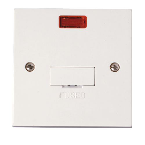 Scolmore PRW053 - 13A Fused Connection Unit With Neon Polar Accessories Scolmore - Sparks Warehouse