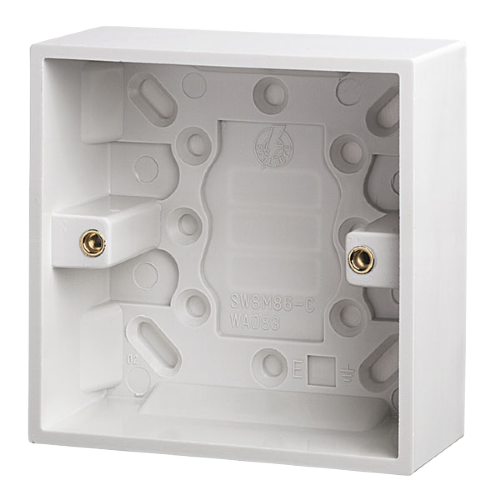 Scolmore PRW083 - 1 Gang 35mm Deep Pattress Box Polar Accessories Scolmore - Sparks Warehouse