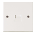 Scolmore PRW120 - Single Telephone Master Socket Outlet Polar Accessories Scolmore - Sparks Warehouse