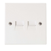 Scolmore PRW122 - Twin Telephone Master Socket Outlet Polar Accessories Scolmore - Sparks Warehouse
