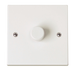Scolmore PRW140 - 1 Gang 2 Way 400Va Rotary Dimmer Switch Polar Accessories Scolmore - Sparks Warehouse