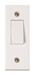 Scolmore PRW171 - 10AX 1 Gang 2 Way Architrave Switch Polar Accessories Scolmore - Sparks Warehouse