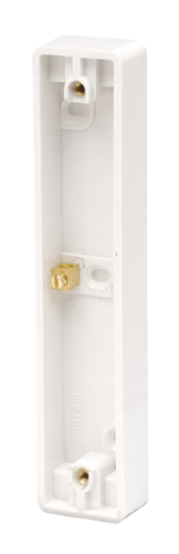 Scolmore PRW176 - 2 Gang 19mm Deep Architrave Pattress Box with Earth Terminal Polar Accessories Scolmore - Sparks Warehouse