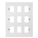 Scolmore PRW20509 - 9 Gang GridPro® Frontplate GridPro Scolmore - Sparks Warehouse