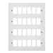 Scolmore PRW20524 - 24 Gang GridPro® Frontplate GridPro Scolmore - Sparks Warehouse