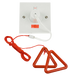 Scolmore PRW210RD - 45A DP Pull Cord Switch With Red Bangle Kit Mode Part M Scolmore - Sparks Warehouse